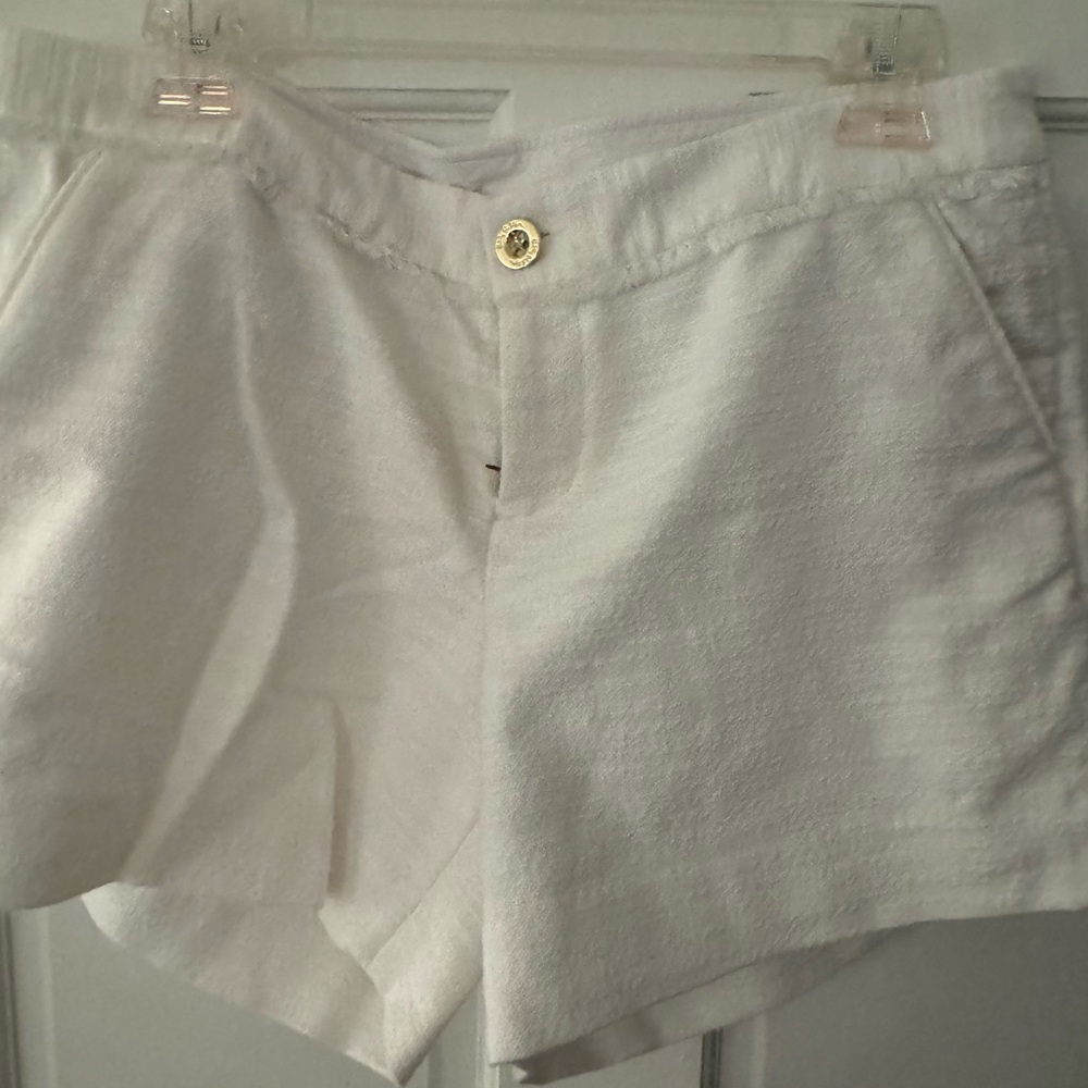 Lilly Pulitzer Callahan White Party Shorts